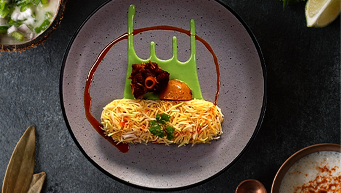 Kolkata Style Chicken Biryani